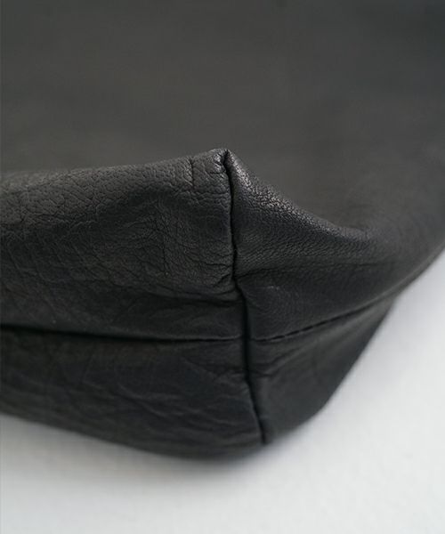 VU PRODUCT ヴウプロダクト shoulder toto [BLACK] vu-product-B16  鹿革ショルダートート