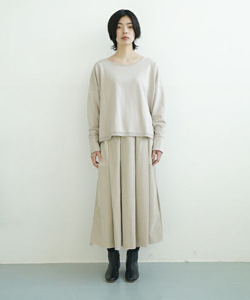 KristenseN DU NORD クリステンセンドゥノルド Skirt [I-324/02 Jute]