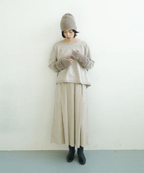 KristenseN DU NORD クリステンセンドゥノルド Skirt [I-324/02 Jute]