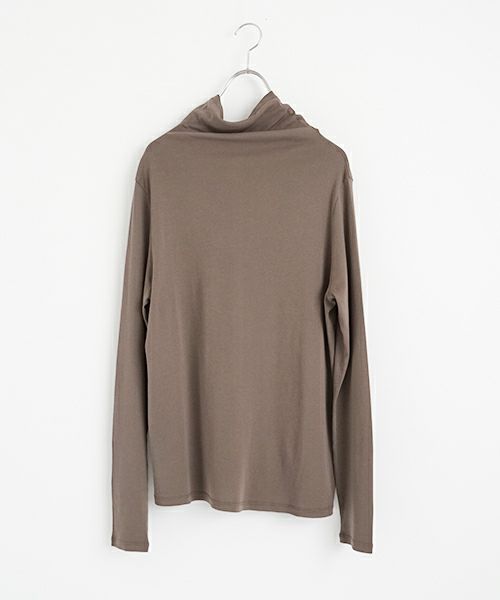 KristenseN DU NORD クリステンセンドゥノルド Turtleneck [I-341/04 Clay]
