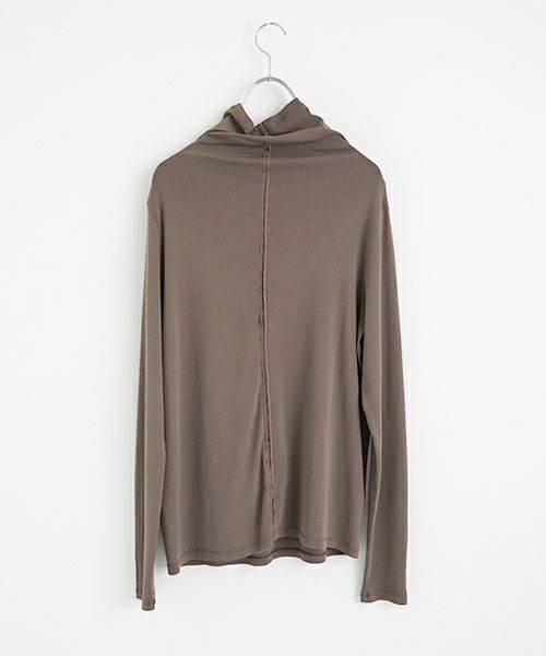 KristenseN DU NORD クリステンセンドゥノルド Turtleneck [I-341/04 Clay]
