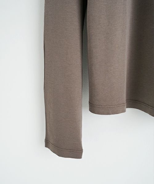 KristenseN DU NORD クリステンセンドゥノルド Turtleneck [I-341/04 Clay]