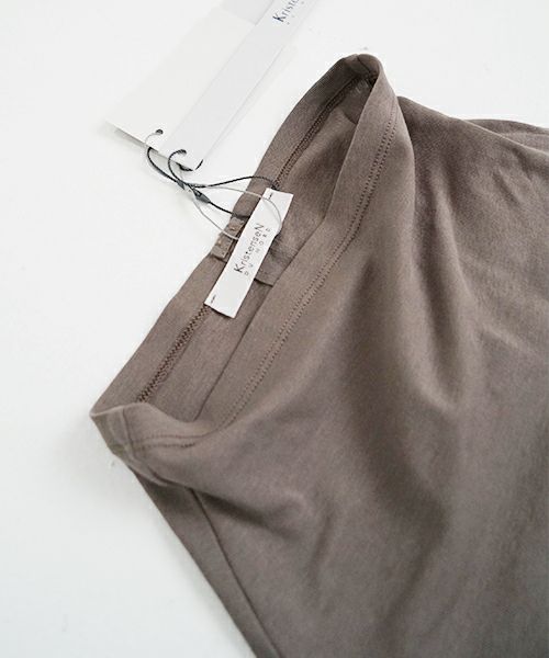 KristenseN DU NORD クリステンセンドゥノルド Turtleneck [I-341/04 Clay]