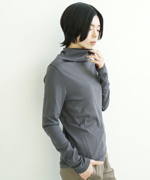 KristenseN DU NORD クリステンセンドゥノルド Turtleneck [I-341/10 Black]