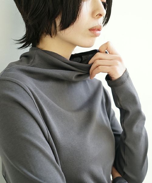 KristenseN DU NORD クリステンセンドゥノルド Turtleneck [I-341/10 Black]