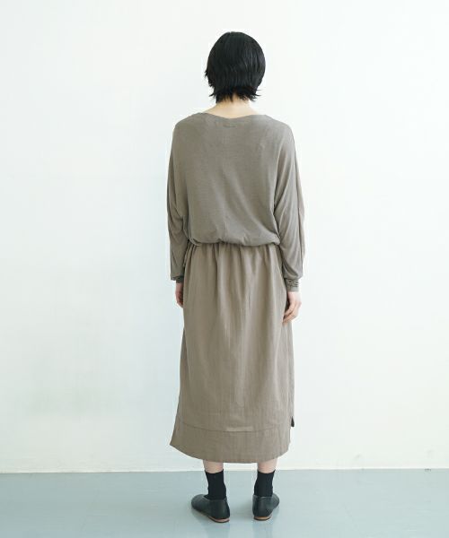 KristenseN DU NORD クリステンセンドゥノルド Dress [I-385/04 Clay]