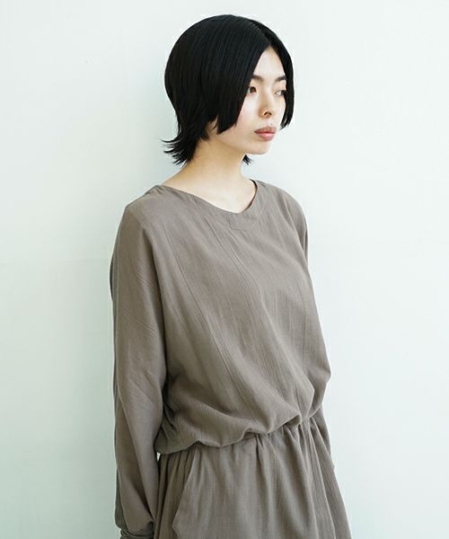 KristenseN DU NORD クリステンセンドゥノルド Dress [I-385/04 Clay]