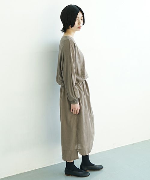 KristenseN DU NORD クリステンセンドゥノルド Dress [I-385/04 Clay]