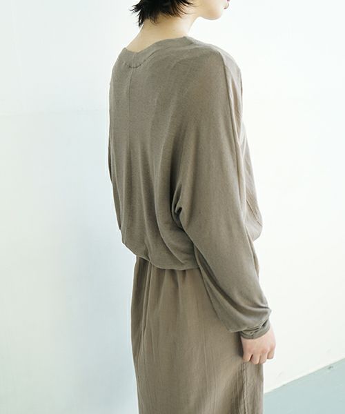 KristenseN DU NORD クリステンセンドゥノルド Dress [I-385/04 Clay]