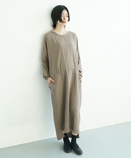 KristenseN DU NORD クリステンセンドゥノルド Dress [I-385/04 Clay]