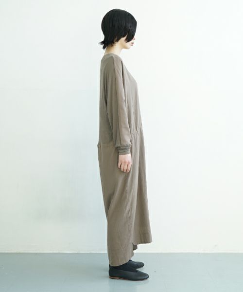 KristenseN DU NORD クリステンセンドゥノルド Dress [I-385/04 Clay]