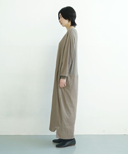 KristenseN DU NORD クリステンセンドゥノルド Dress [I-385/04 Clay]