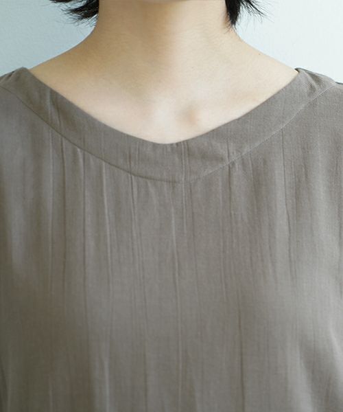 KristenseN DU NORD クリステンセンドゥノルド Dress [I-385/04 Clay]