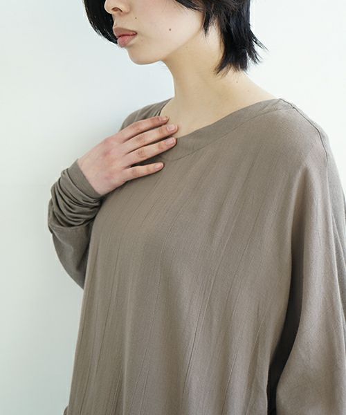 KristenseN DU NORD クリステンセンドゥノルド Dress [I-385/04 Clay]