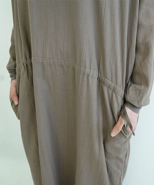 KristenseN DU NORD クリステンセンドゥノルド Dress [I-385/04 Clay]