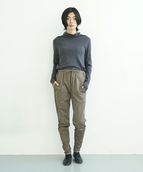 KristenseN DU NORD   クリステンセンドゥノルド Casual tapered pants [I-392/950/04 Clay]