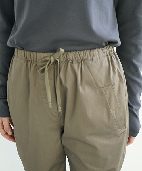 KristenseN DU NORD   クリステンセンドゥノルド Casual tapered pants [I-392/950/04 Clay]