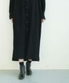 KristenseN DU NORD   クリステンセンドゥノルド Shirt dress [I-399/10 Black]