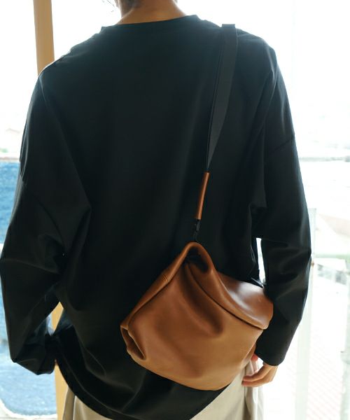 macromauro マクロマウロtonybob mini n [brown]　トニーボブミニ がま口ショルダーバッグ