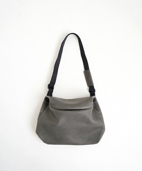 macromauro マクロマウロtonybob mini n [gray]　トニーボブミニ がま口ショルダーバッグ