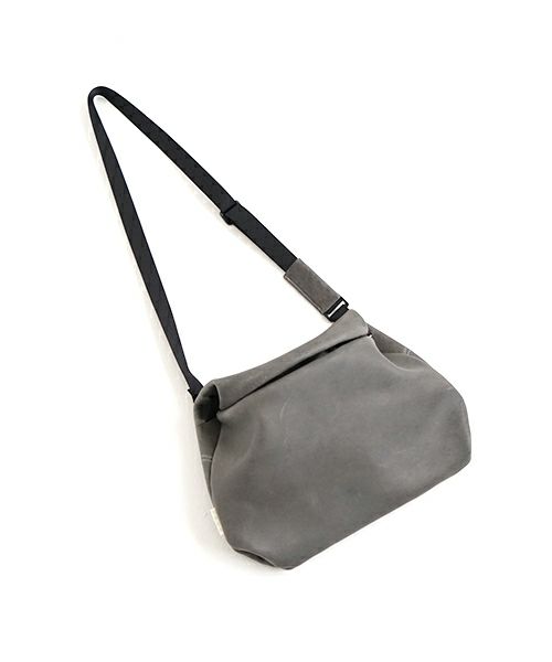 macromauro マクロマウロtonybob mini n [gray]　トニーボブミニ がま口ショルダーバッグ