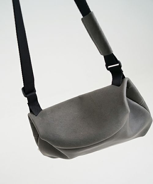 macromauro マクロマウロtonybob mini n [gray]　トニーボブミニ がま口ショルダーバッグ