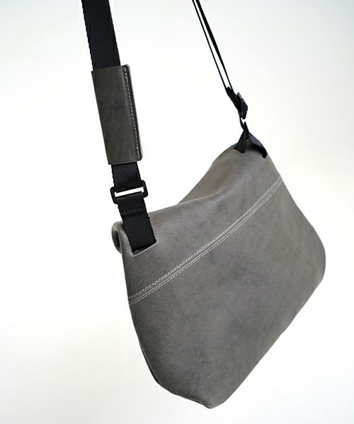 macromauro マクロマウロtonybob mini n [gray]　トニーボブミニ がま口ショルダーバッグ