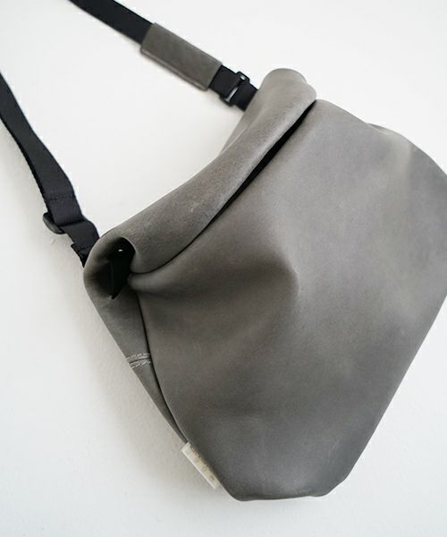 macromauro マクロマウロtonybob mini n [gray]　トニーボブミニ がま口ショルダーバッグ
