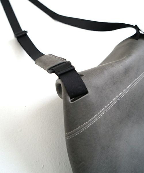 macromauro マクロマウロtonybob mini n [gray]　トニーボブミニ がま口ショルダーバッグ