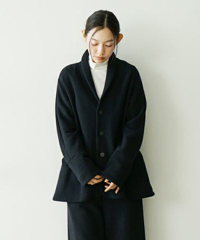 Mochi モチ a-line short coat エーラインショートコート