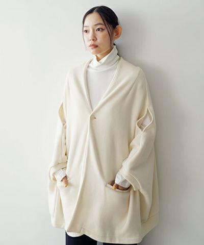 Mochi / home&miles<br>モチ / ホーム＆マイルズ<br>cocoon blouson [off white]