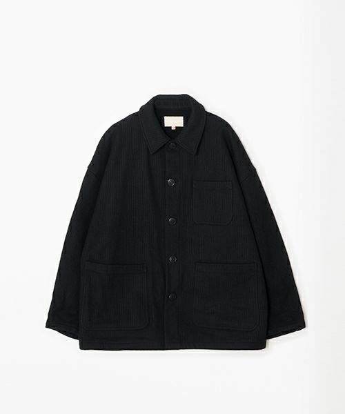 YOKO SAKAMOTOヨーコサカモト BEACH CLOTH JACKET [BLACK] YS - 24AW - 20