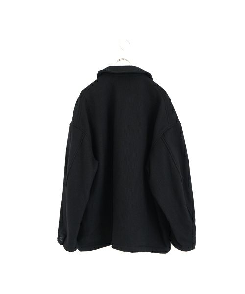 YOKO SAKAMOTO ヨーコサカモト BEACH CLOTH JACKET [BLACK] YS - 24AW - 20