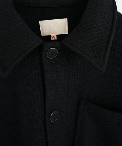 YOKO SAKAMOTOヨーコサカモト BEACH CLOTH JACKET [BLACK] YS - 24AW - 20