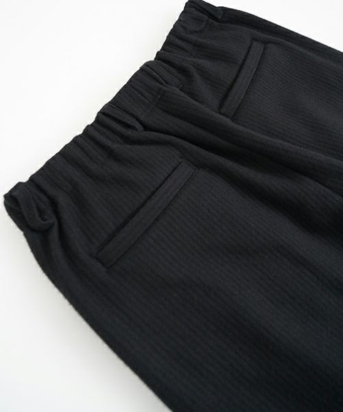 YOKO SAKAMOTOヨーコサカモト BEACH CLOTH WIDE PANTS [BLACK] YS - 24AW - 24