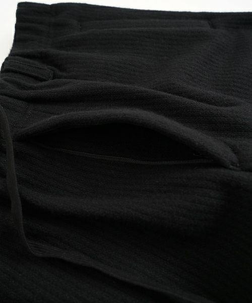 YOKO SAKAMOTOヨーコサカモト BEACH CLOTH WIDE PANTS [BLACK] YS - 24AW - 24
