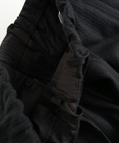 YOKO SAKAMOTOヨーコサカモト BEACH CLOTH WIDE PANTS [BLACK] YS - 24AW - 24