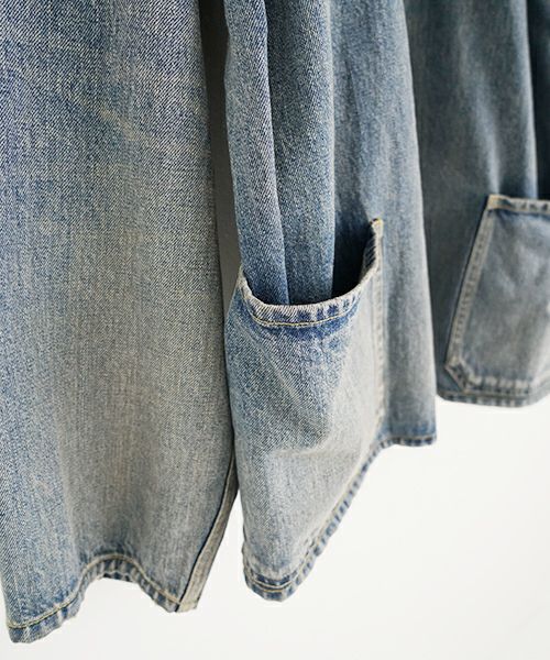 YOKO SAKAMOTOヨーコサカモト DENIM COVERALL[FADE INDIGO] YS - 24AW - 46