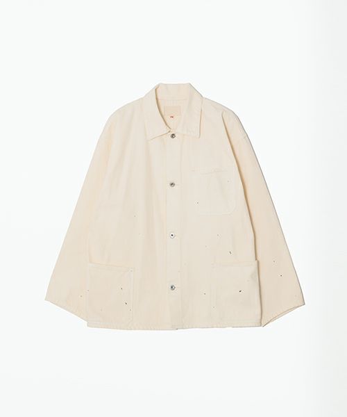 YOKO SAKAMOTOヨーコサカモト DENIM COVERALL[FADE WHITE] YS - 24AW - 46