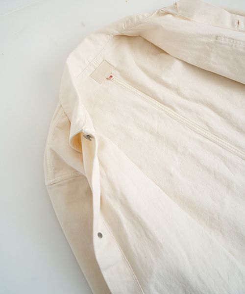 YOKO SAKAMOTOヨーコサカモト DENIM COVERALL[FADE WHITE] YS - 24AW - 46