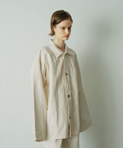 YOKO SAKAMOTOヨーコサカモト DENIM COVERALL[FADE WHITE] YS - 24AW - 46