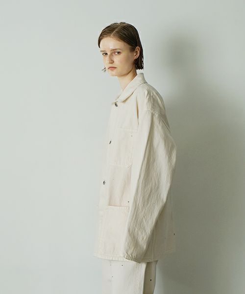 YOKO SAKAMOTOヨーコサカモト DENIM COVERALL[FADE WHITE] YS - 24AW - 46