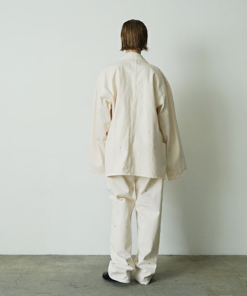 YOKO SAKAMOTOヨーコサカモト DENIM COVERALL[FADE WHITE] YS - 24AW - 46