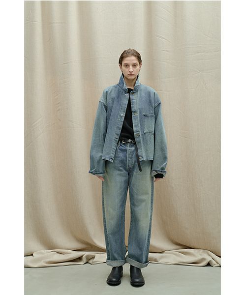 YOKO SAKAMOTO ヨーコサカモト DENIM JACKET [FADE INDIGO] YS - 24AW - 47