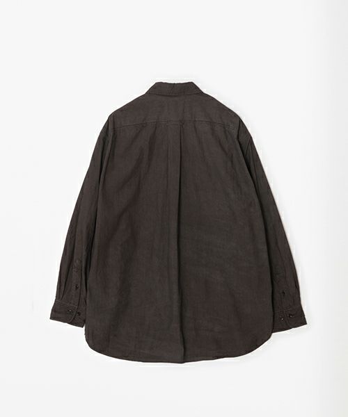 YOKO SAKAMOTOヨーコサカモト WORK SHIRT [SUMI INK] YS - 24AW - 76