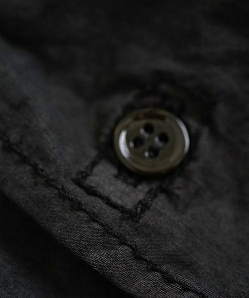 YOKO SAKAMOTOヨーコサカモト WORK SHIRT [SUMI INK] YS - 24AW - 76