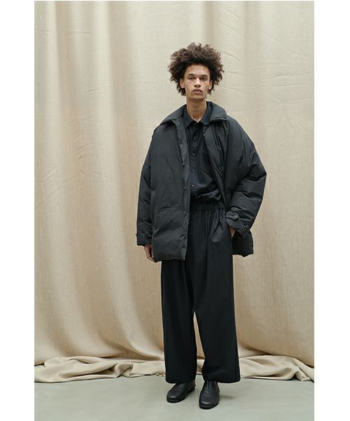 YOKO SAKAMOTO ヨーコサカモト DOWN BIG JACKET [BLACK]YS - 24AW - 01 ダウンジャケット