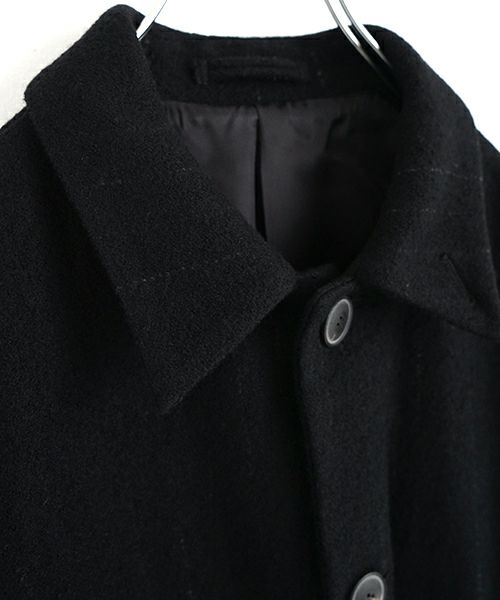 YOKO SAKAMOTOヨーコサカモト KASURI COACH JACKET [BLACK] YS - 24AW - 14カスリコーチジャケット