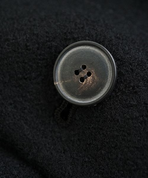 YOKO SAKAMOTOヨーコサカモト KASURI COACH JACKET [BLACK] YS - 24AW - 14カスリコーチジャケット