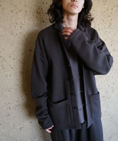 VUm <br>ヴウ<br>home&miles  sweat jacket［CHARCOAL] スエットジャケット vum-jk01